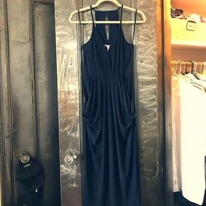 BCBG Party Dress in Navy Blue, Size Small